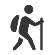icon hiking
