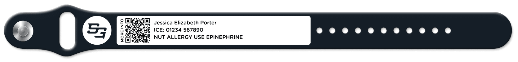 Sports Guardian wristband black