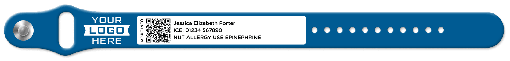 Sports Guardian partner wristband blue