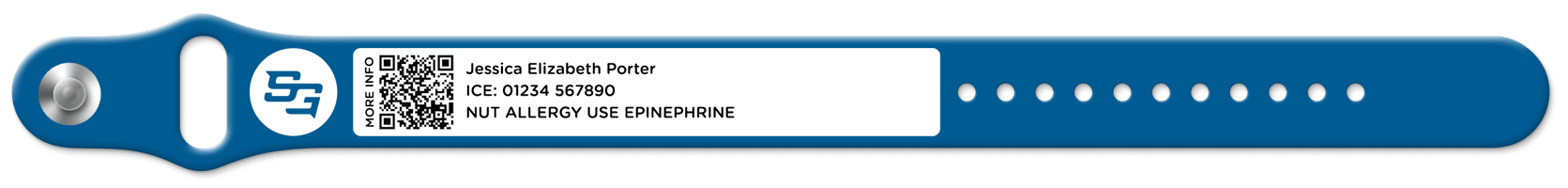 Sports Guardian wristband blue